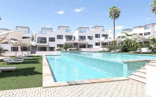 Appartement 2 CHB/2SDB au RDC avec terrasse (56 m2) avec vue imprenable sur le lac rose
