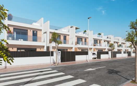 Villa 3 CHB/2 SDB (107,46 m2) piscine privée et solarium (34,73 m2)