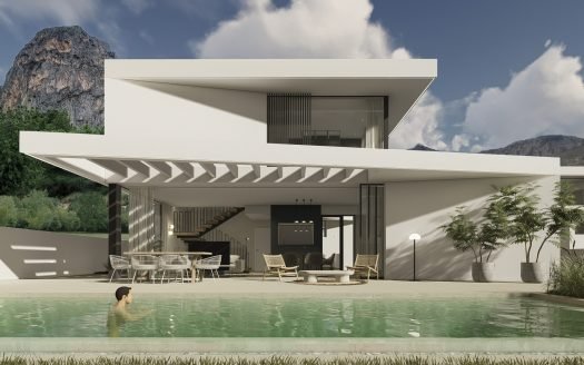 Villa "Venevia" avec sous-sol à Polop – Benidorm