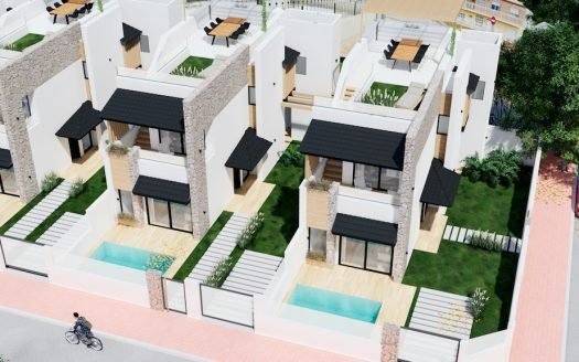 Villa 3 chambres / 3 SDB (145,73 m2) avec piscine privée (13,15 m2) et solarium (46 m2)