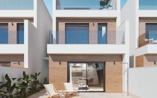 Villa 3 CHB/2 SDB (107,46 m2) piscine privée et solarium (34,73 m2)
