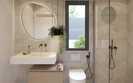Villa 3CHB/2SDB (107,32 m2) avec jardin (203 m2) et solarium privé (86 m2)