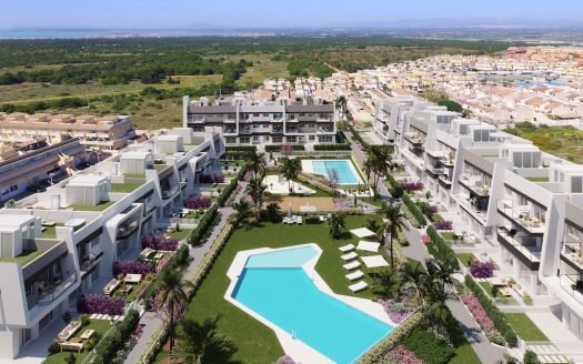 Appartement 1er étage (87 m2) avec 3 CHB / 2 SDB, solarium (85 m2) et terrasse (10,23 m2)