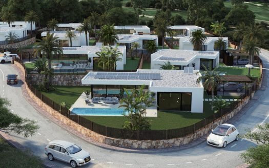 Villa prestigieuse 3 CHB / 3 SDB (176 m2) sur un terrain de 735 m2 avec piscine privée et jardin paysager