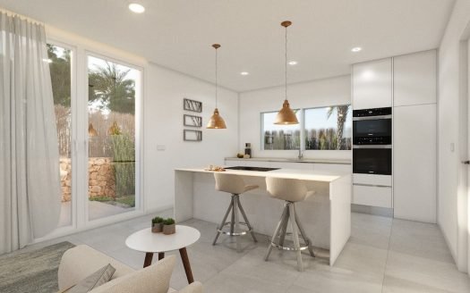 Villa 3 CHB / 2 SDB (110 m2) avec cuisine équipée, piscine privée (3x7m) et jardin