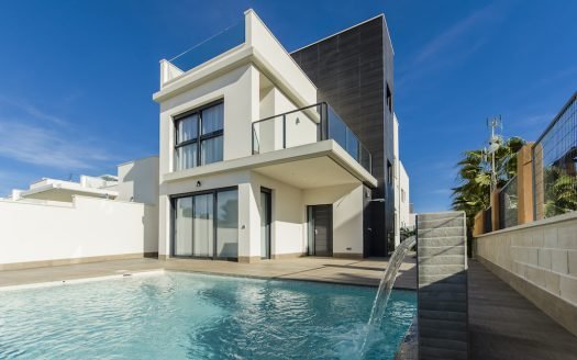 Villa "LEA" 4 CHB (135 m2) avec piscine privée et solarium à San Miguel de Salinas