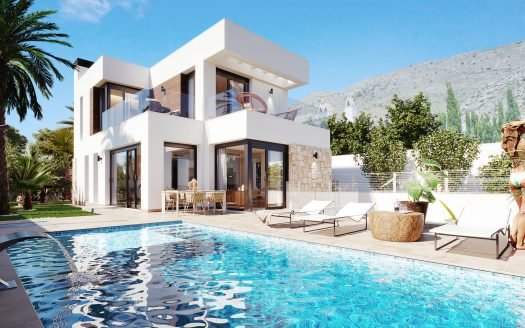 Magnifiques villas avec piscine privée et garage