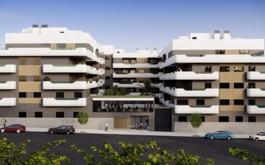Appartements 2 chambres / 2 SDB avec terrasse privée (42,81m2) et solarium (35,69m2) et avec possibilité de garage privatif (en option)