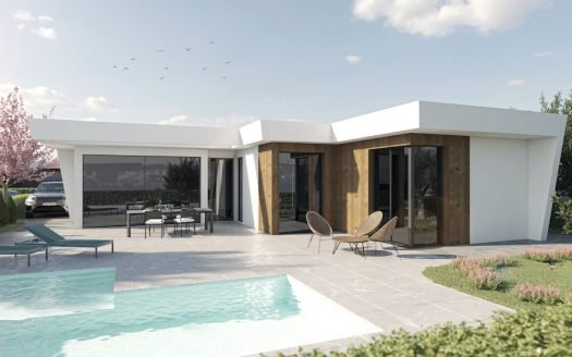 Villa 3 CHB/2SDB (123,25 m2) avec piscine privée