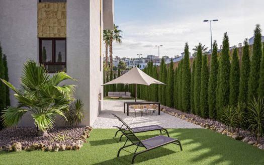 Appartement rez-de-chaussée avec terrasse (8,41 m2)