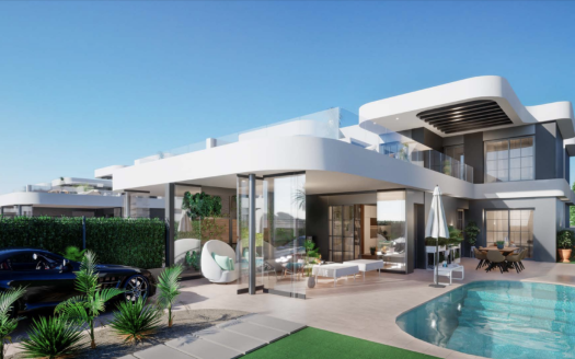 Magnifiques villas près de la mer et d&rsquo;un golf (Los Alcázares)
