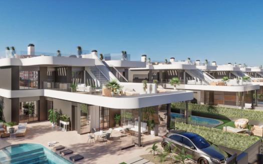 Magnifiques villas près de la mer et d&rsquo;un golf (Los Alcázares)