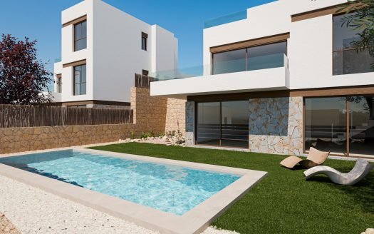 Villa de plain-pied 3 CHB / 2 SDB et piscine privée