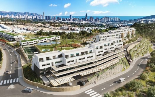 Appartements 2 CHB / 2 SDB (98m2) avec vue panoramique sur la mer