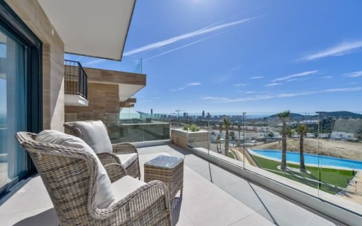 Appartements 3 ch avec vue panoramique sur la mer