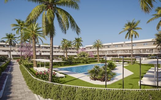 Appartements et duplex 3 ch avec 2 piscine communautaires