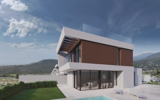 Villas 3 CH avec piscine privée et vue panoramique