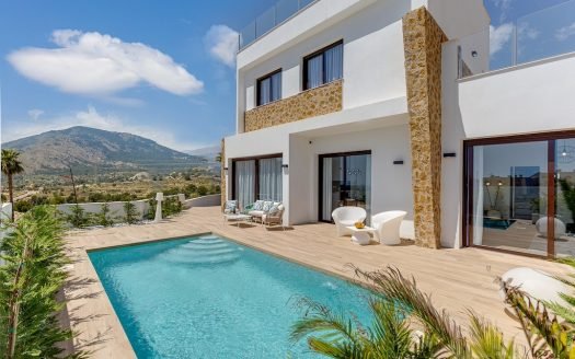 Villa 4 CH/ 3 SDB avec piscine privée et vue mer