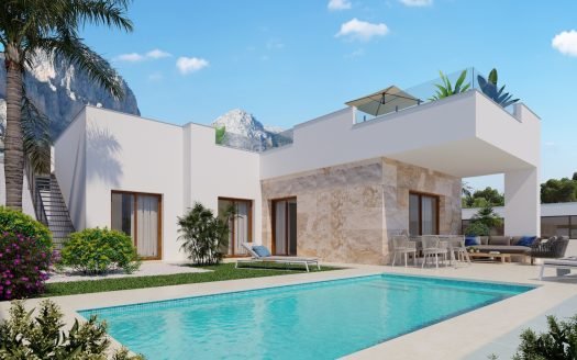VILLA 3CH/ 3SDB VUE MER ET MONTAGNE POLOP