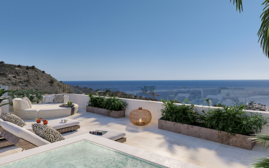 Appartements 2 chambres avec 3 piscines à Villajoiosa proche de la mer